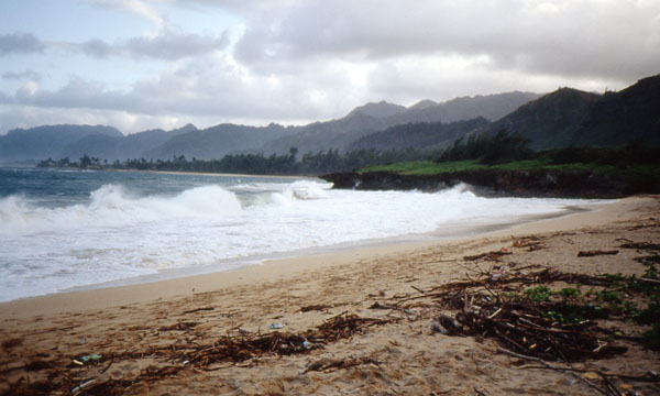 Küste beim Sunset Beach